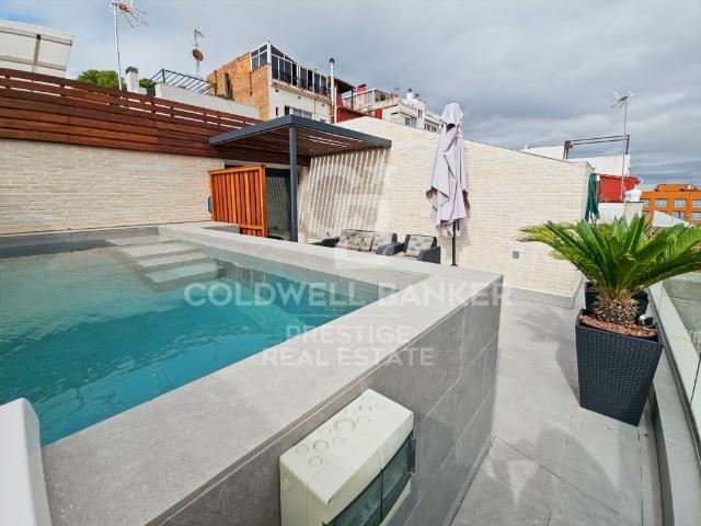 Casa de obra nueva en el casco antiguo de Finestrelles,Barce. 200m² Esplugues de Llobregat