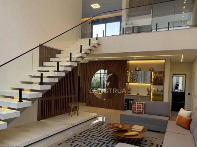 CASA DE ALTO PADRÃO À VENDA NO CONDOMÍNIO ALPHAVILLE DOM PEDRO 3 EM CAMPINAS/SP
