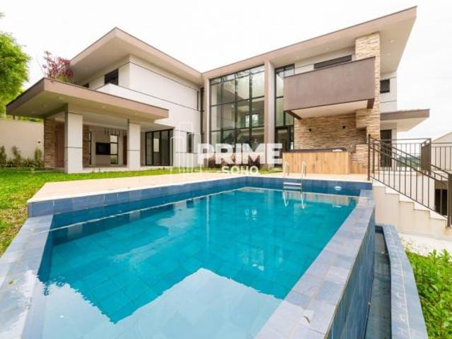 CASA À VENDA COM 5 SUÍTES, PISCINA, HOME CINEMA, BOSQUE PRIVATIVO, 568M², NO PAYSAGE WEEKEND
