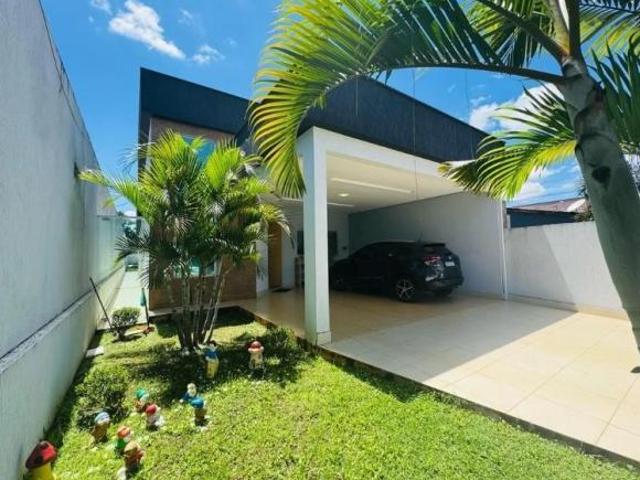 Casa de alto padrão em condomínio no Setor Habitacional Vicente Pires, Brasília DF: 3 quartos, 3 suí