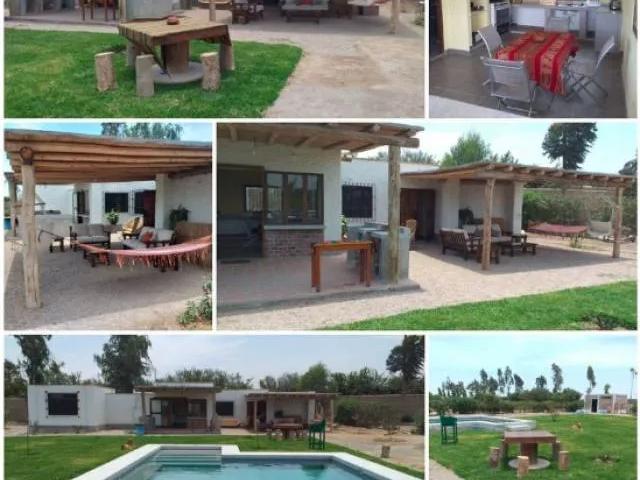 Casa de campo de 180 mts con un área de 1800 mts en condominio cerrado