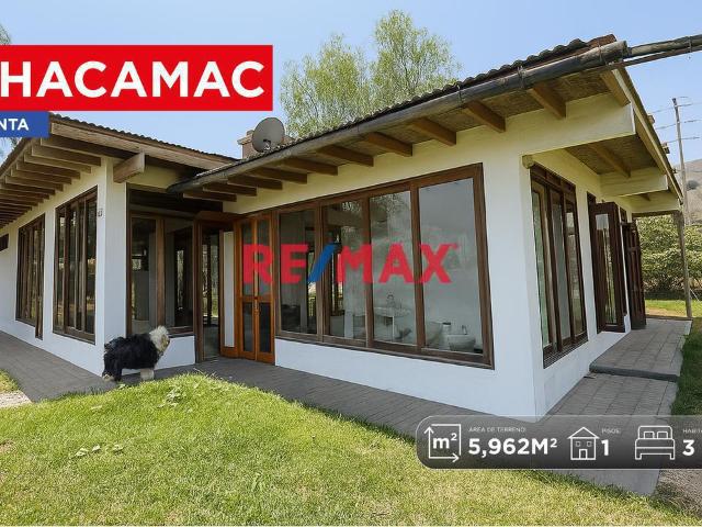 Casa De Campo En Venta En Pachacámac Con Amplio Terreno Ideal Para Inversión O Retiro