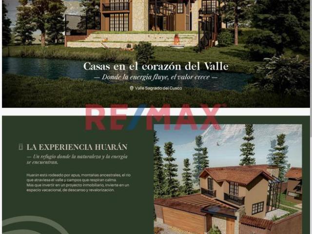 Casa De Campo En Venta Huaran Calca