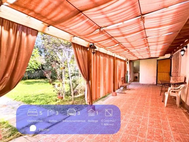 Casa de Campo Urbana a Minutos de Santiago 1691 | dormitorios por 235000. 00 en Paine