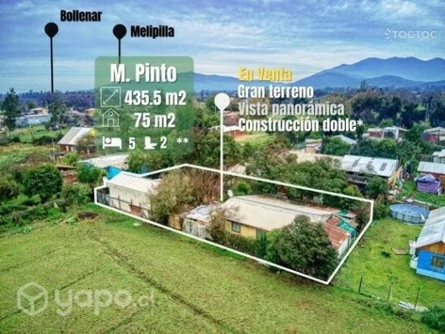 Casa de campo | 4 dormitorios por 75000. 00 en María Pinto