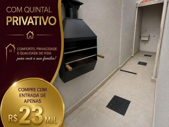 casa de condominio com quintal vila mirim