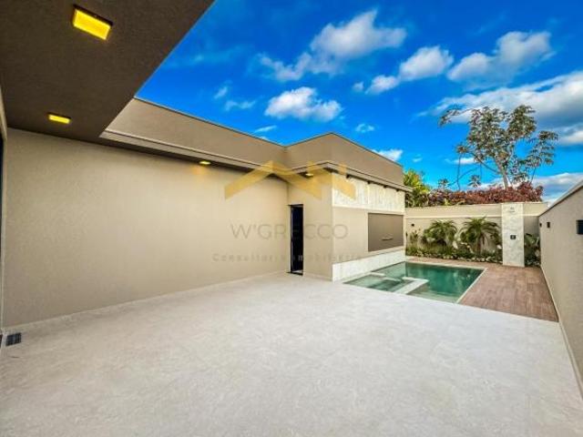 Casa de Condomínio de Luxo em Indaiatuba SP 4 suítes 3 salas 5 banheiros 4 vagas 261,15 m² Hel