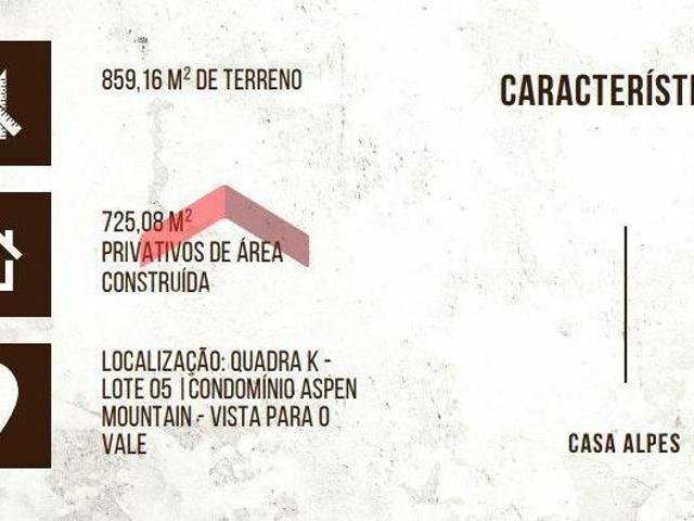 Casa de condomínio em RS 235 Aspen Mountain Gramado/RS