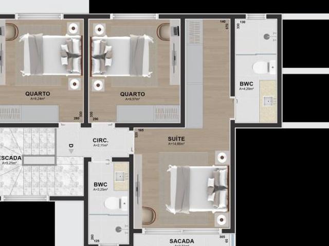 Casa de Condomínio para venda em Uberaba de 116.00m² com 3 Quartos, 1 Suite e 2 Garagens
