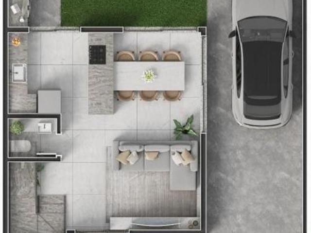 Casa de Condomínio para venda em Campo Comprido de 176.61m² com 4 Quartos, 1 Suite e 2 Garagens