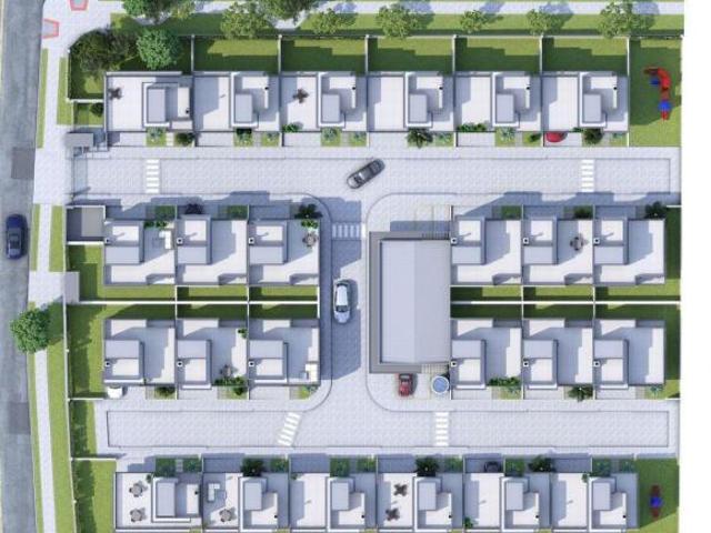 Casa de Condomínio para venda em Santa Felicidade de 161.00m² com 3 Quartos, 3 Suites e 2 Garagens