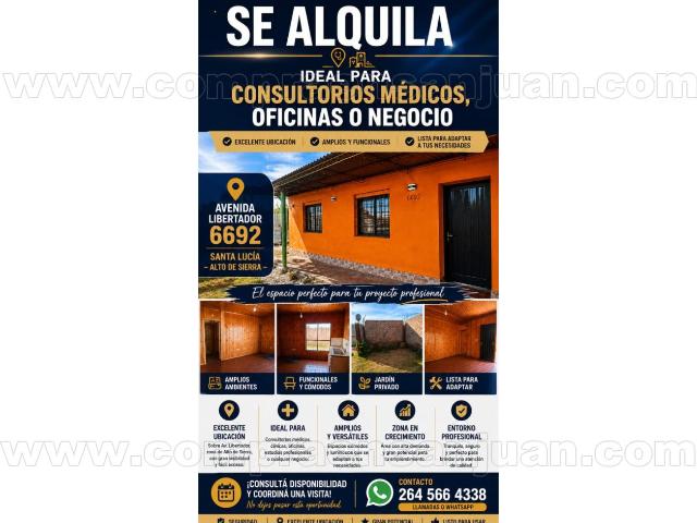 Casa De Dos Dormitorios, Un Baño Y Cocina Comedor, Ideal Para Consultorios O Negocio