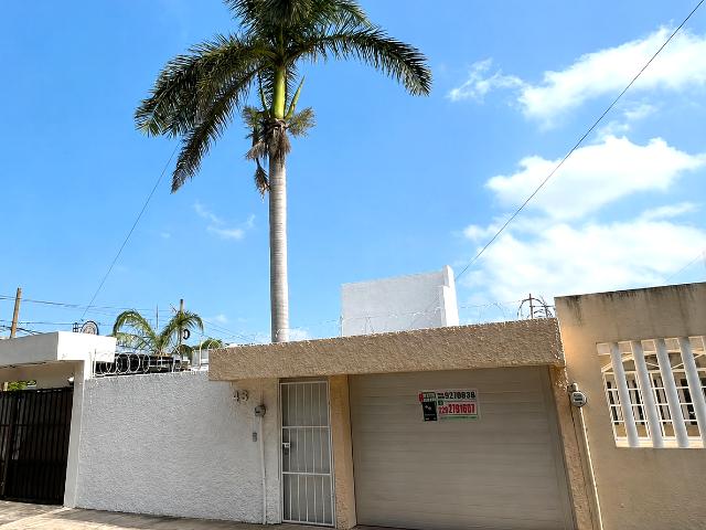 casa de un nivel en renta en el fraccionamiento floresta. veracruz, veracruz