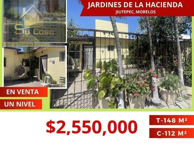 Casa de un nivel en venta en Jiutepec, Morelos