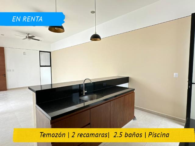 CASA DE UNA PLANTA EN RENTA EN TEMOZON NORTE