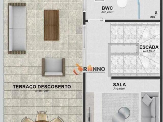 Casa de 144 m² em condomínio à venda no bairro Seminário