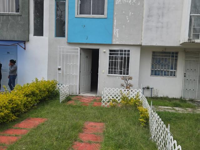 Casa de 2 recámaras en RENTA, Hacienda del Bosque, Tecámac, Edo Mex