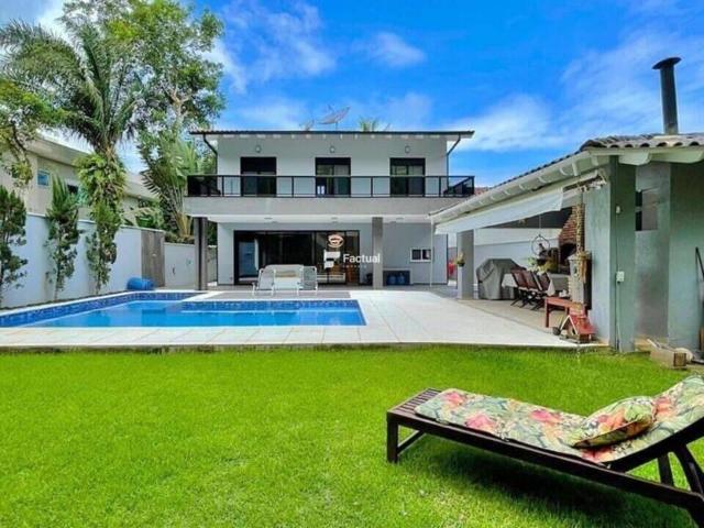 Casa de 350 m² Riviera de São Lourenço Bertioga, à venda por R$ 3.800.000 ou aluguel por R$ 18.000/mês