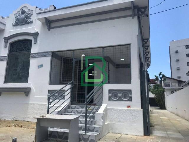 Casa de 300 m² na Amaro Bezerra Derby Recife PE, aluguel por R$ 15.000/mês