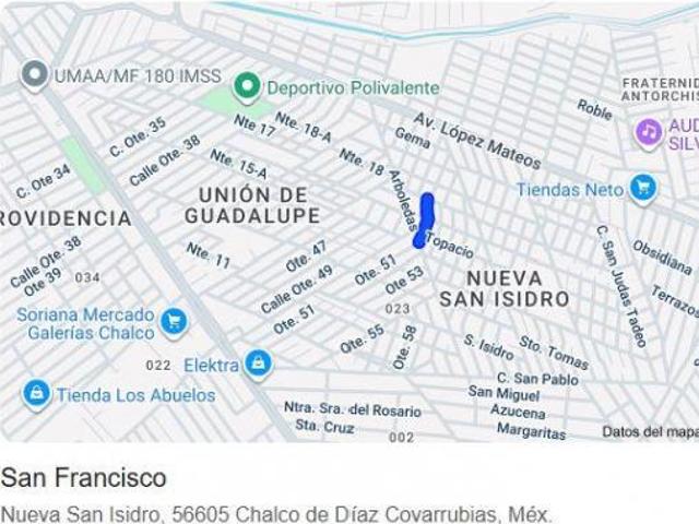 Casa de 305 m2 con accesorias en Chalco