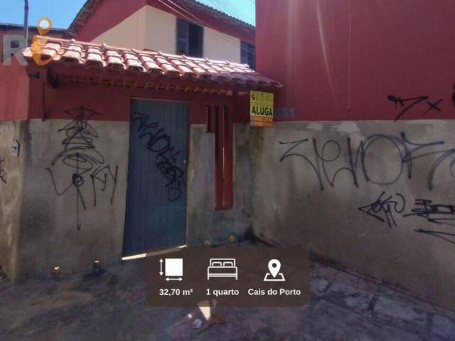 Casa de 33 m² na General Murilo Borges Cais do Porto Fortaleza CE, aluguel por R$ 350/mês