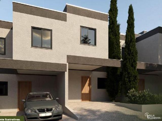 Casa de 3 dormitórios de 90m² no condomínio Villa Floresta