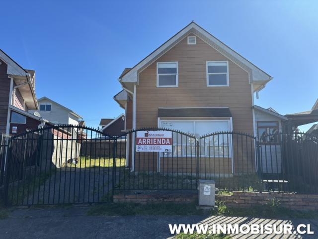 Casa de 3 dormitorios en arriendo, sector Quilén