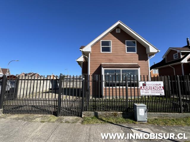 Casa de 3 dormitorios en arriendo, sector Quilén