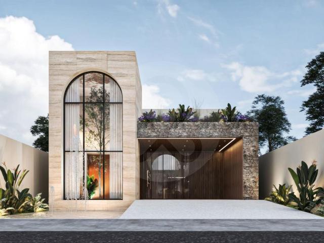 Casa de 3 habitaciones una sola planta Norte de Merida