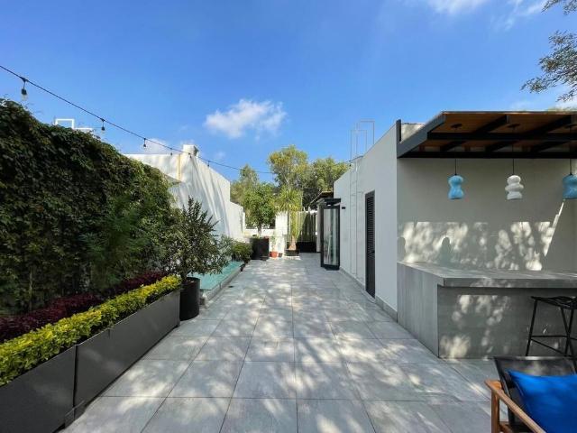 Casa de 3 recámaras con alberca en renta en Parque San Andrés, Coyoacán