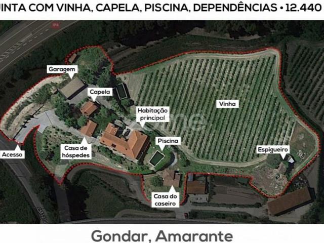 Casa de prestígio de 707 m² à venda Amarante, Portugal