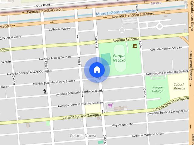 Casa disponible en renta en CALLE K #300, Colonia Nueva, C.P. 21100