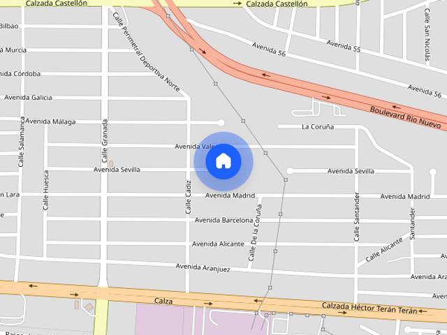 Casa disponible en renta en Calle loarre, Colonia Sevilla, C.P. 21378
