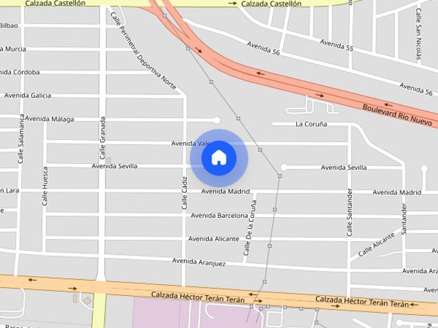 Casa disponible en renta en Calle loarre, Colonia Sevilla, C.P. 21378