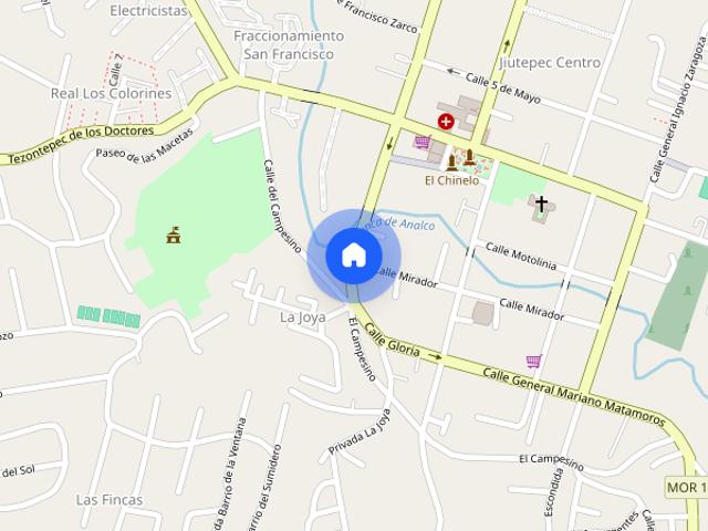 Casa disponible en renta en Calle Mirador #129, Colonia Centro Jiutepec, C.P. 62550