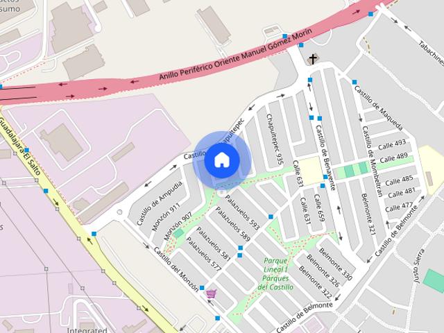 Casa disponible en renta en Castillo de Chapultepec 923, Parques del Castillo, 45685 San José del Castillo, Jal. #923Int. 10, Colonia Parques del Castillo, C.P. 45685