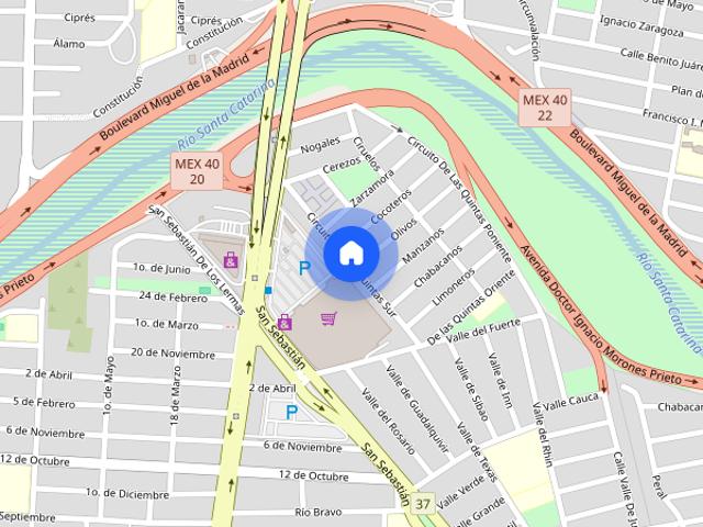 Casa disponible en renta en Circuito De Las Quintas Sur, Residencial Las Quintas, Guadalupe, Nuevo León, 67118, México, Colonia Residencial las Quintas, C.P. 67165