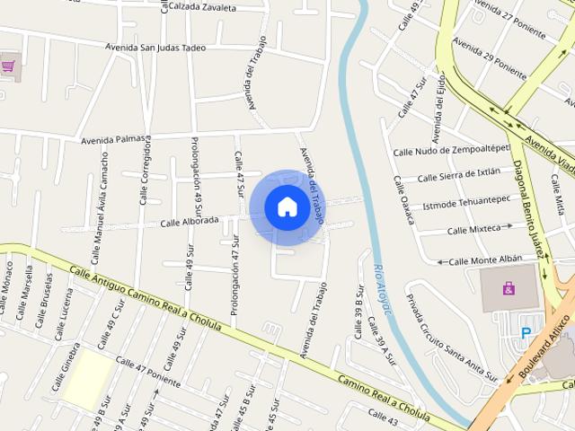 Casa disponible en renta en Alborada 23, Sta Cruz Buenavista, 72150 Heroica Puebla de Zaragoza #23, Colonia Santa Cruz Buenavista, C.P. 72150