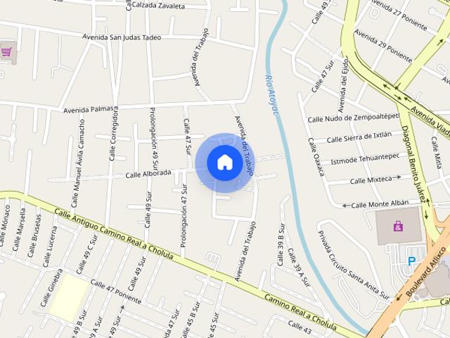 Casa disponible en renta en Alborada 23, Sta Cruz Buenavista, 72150 Heroica Puebla de Zaragoza #23, Colonia Santa Cruz Buenavista, C.P. 72150