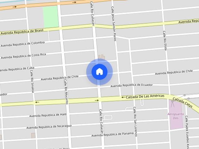Casa disponible en renta en Av. República de Chile, Colonia Compuertas, C.P. 21218