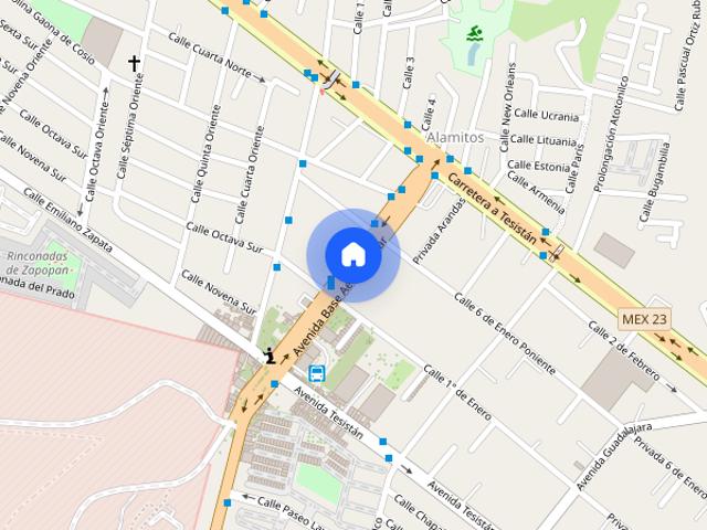 Casa disponible en renta en Base Aérea Militar, Colonia Nuevo México, C.P. 45138