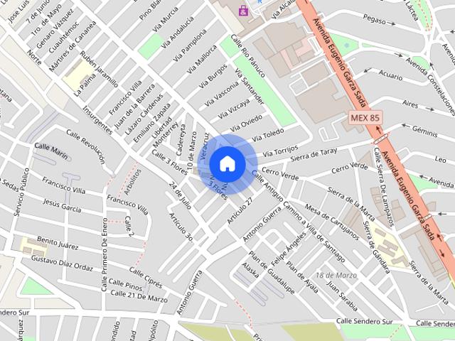 Casa disponible en renta en Las Brisas, Colonia Las Brisas, C.P. 64780