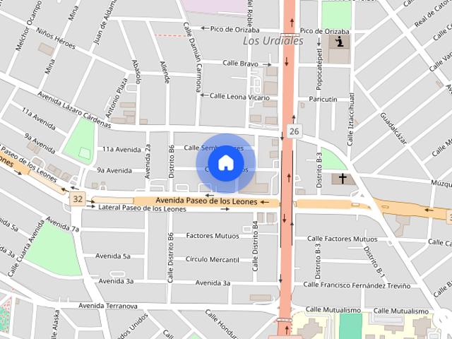 Casa disponible en renta en Rotarios, Colonia Leones, C.P. 64600