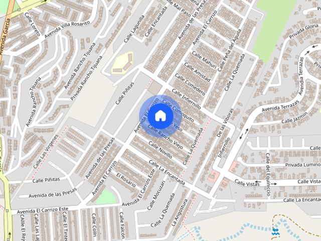 Casa disponible en renta en Yeso, Lomas de la Presa, 22125 Tijuana, B.C. #12015Int. 12015, Colonia Colinas de la Presa, C.P. 22125