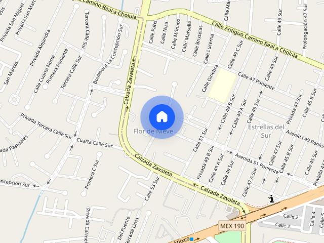 Casa disponible en renta en ZAVALETA, Colonia La Concepción, C.P. 72176