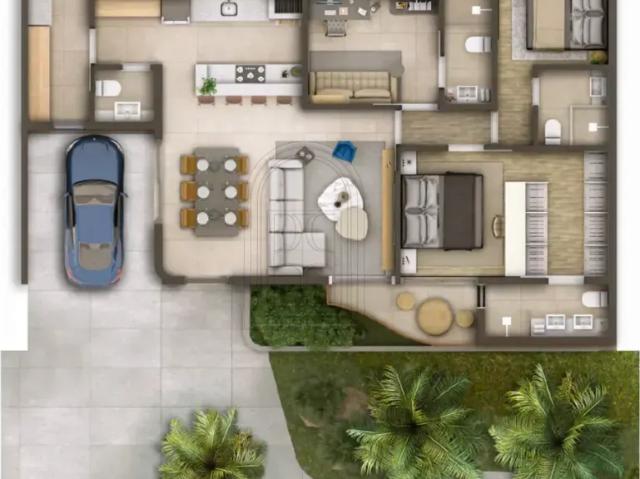 Casa e Sobrado em Condomínios para alugar com 3 Suítes em Jardim Paraíso, Maringá PR