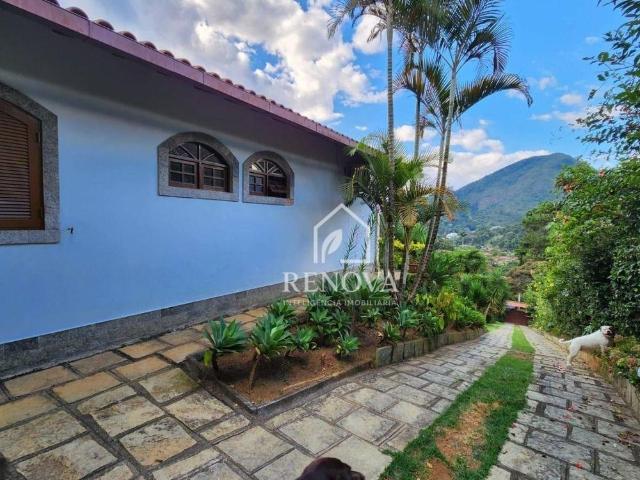 Casa Em Albuquerque, Teresópolis/rj de 200 m² 4 Quartos Para Locação R$7.500,00/mes