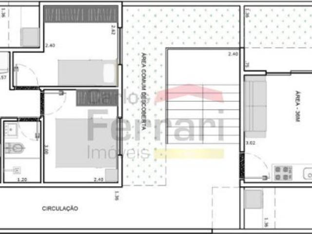 CASA EM CONDOMÍNIO COM 2 DORMITÓRIOS