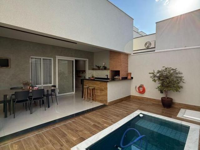 Casa em Condomínio de Luxo em Indaiatuba SP 3 Quartos 1 Suíte 2 Salas 3 Banheiros 2 Vagas 154