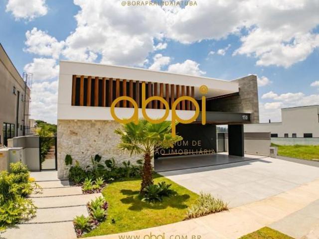 Casa em Condomínio de Luxo em Indaiatuba SP 3 Quartos, 3 Suítes, 2 Salas 267,12m² Parque Villa d